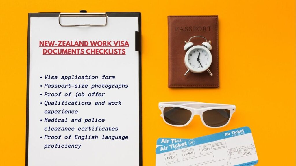 Documents Required to Apply for a New Zealand Work Visa for Indian